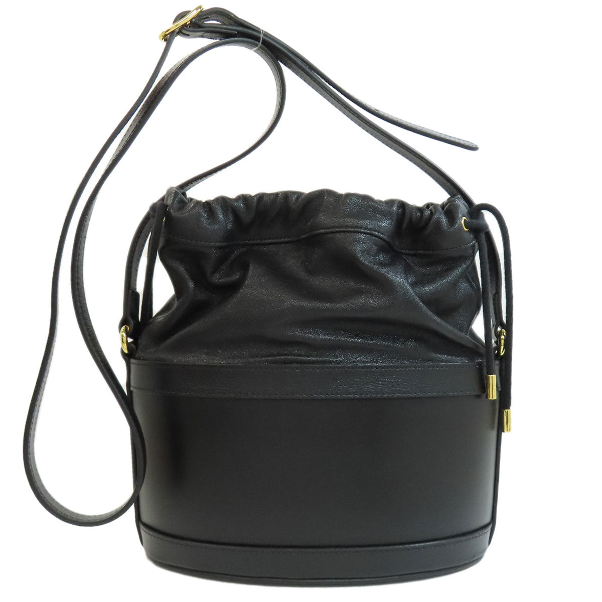 グッチ 602118 ホースビット バケットバッグ ロングショルダー ショルダーバッグ レザー レディース 【中古】【GUCCI】