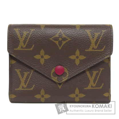 LOUIS VUITTON  M41938 Bifold Wallet with Coin Pocket Portefeiulle Â· Victorine Monogram canvas Ladies