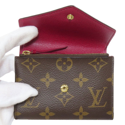 LOUIS VUITTON  M41938 Bifold Wallet with Coin Pocket Portefeiulle Â· Victorine Monogram canvas Ladies