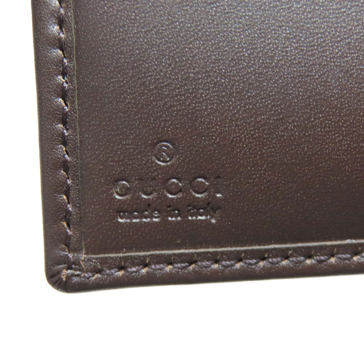 GUCCI  295597 Bifold Wallet No Coin Pocket Horsebit Leather mens