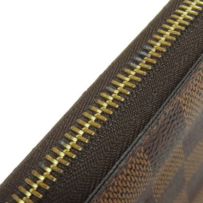 LOUIS VUITTON N60015 Zippy wallet old Long wallet (with coin pocket) Damier canvas Ladies [Used]