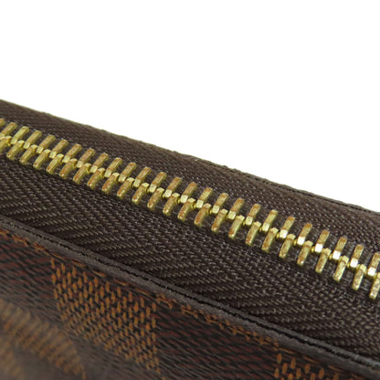 LOUIS VUITTON N60015 Zippy wallet old Long wallet (with coin pocket) Damier canvas Ladies [Used]