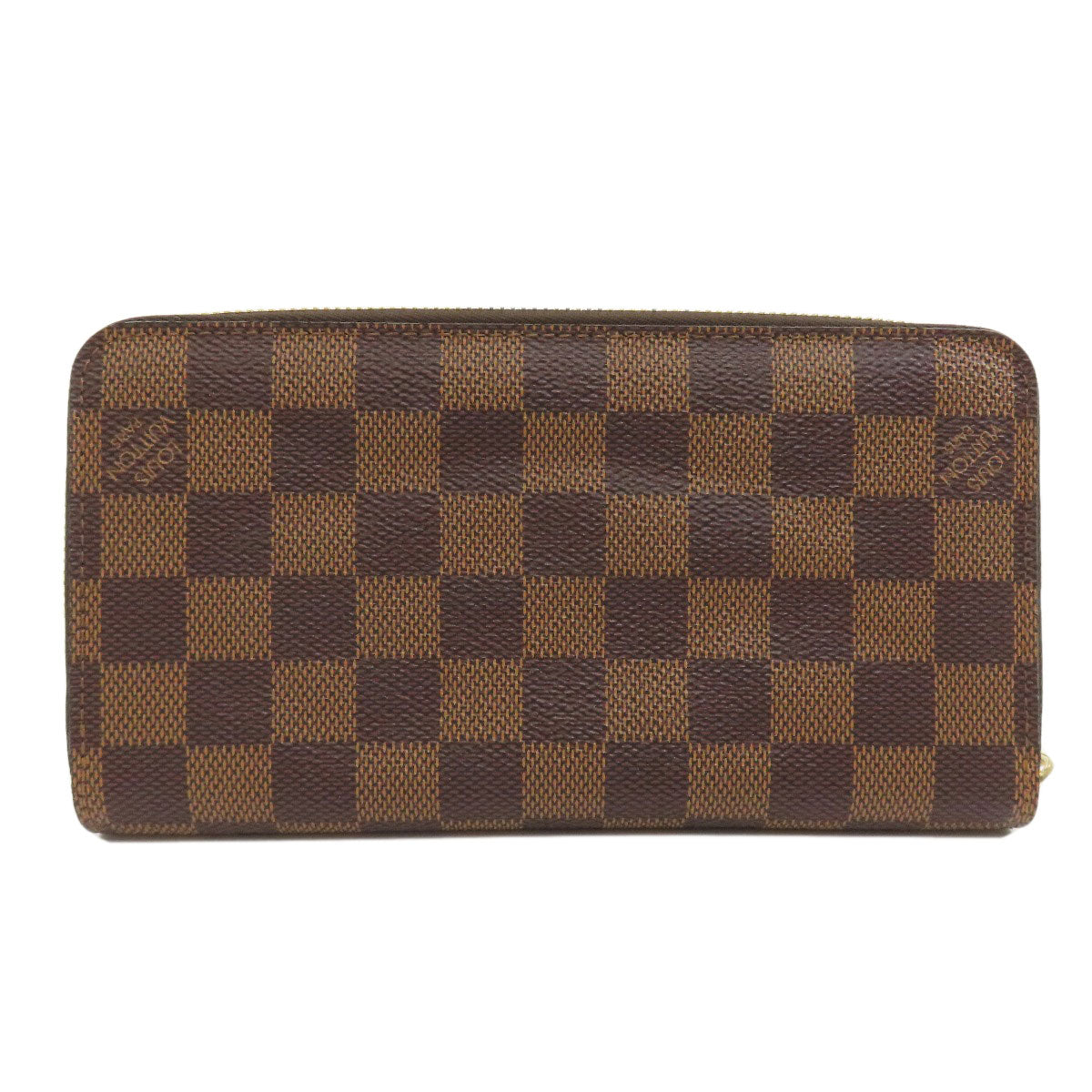 LOUIS VUITTON N60015 Zippy wallet old Long wallet (with coin pocket) Damier canvas Ladies [Used]