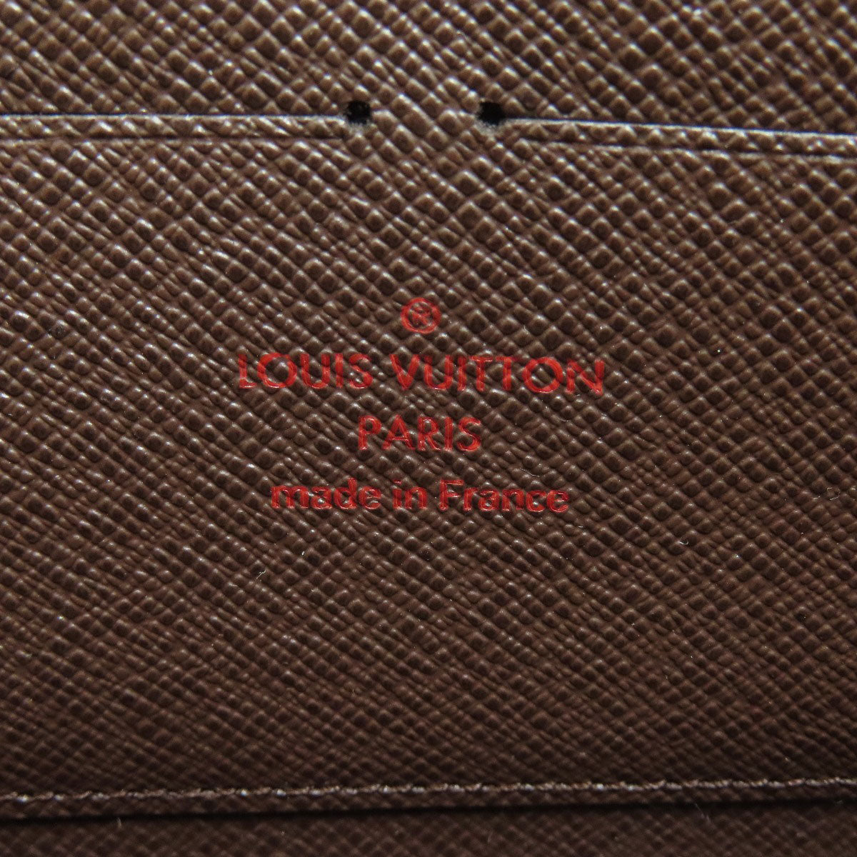 LOUIS VUITTON  N60015 Long wallet (with coin pocket) Zippy wallet old Damier canvas Ladies