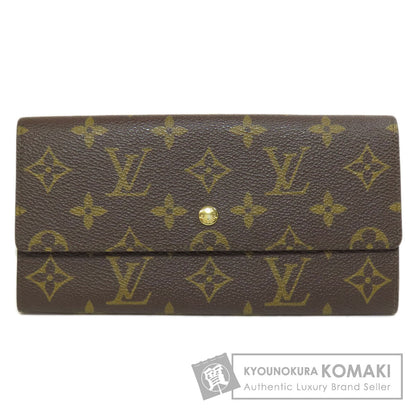 LOUIS VUITTON  M61723 Long wallet (with coin pocket) Portefeiulle Creddy Monogram canvas Ladies