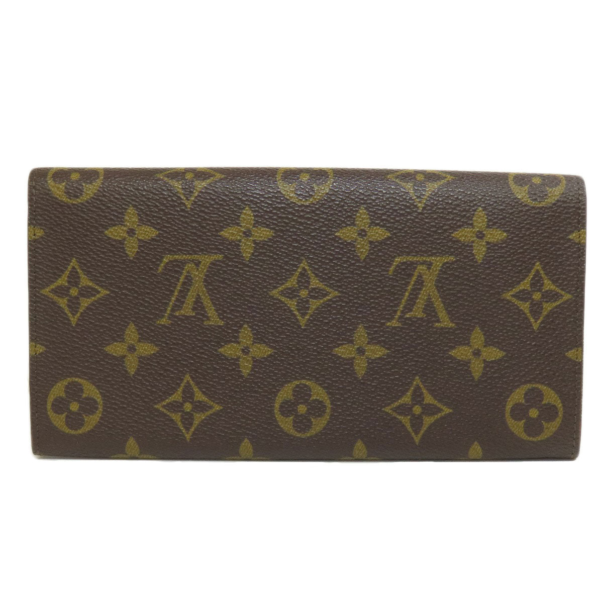 LOUIS VUITTON  M61723 Long wallet (with coin pocket) Portefeiulle Creddy Monogram canvas Ladies