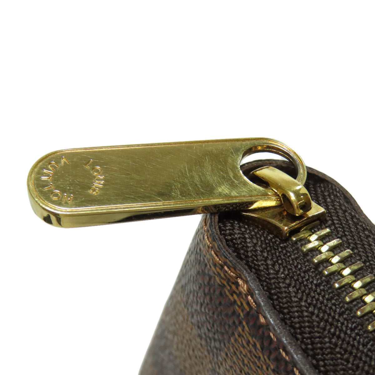 LOUIS VUITTON N60015 Zippy wallet old Long wallet (with coin pocket) Damier canvas Ladies [Used]