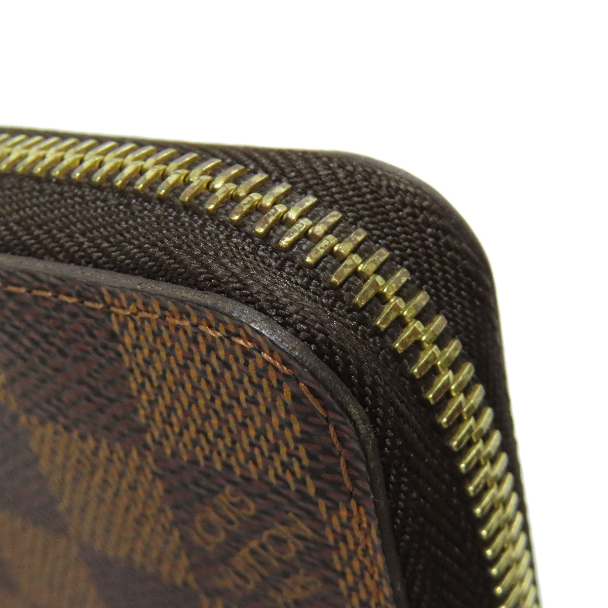LOUIS VUITTON N60015 Zippy wallet old Long wallet (with coin pocket) Damier canvas Ladies [Used]