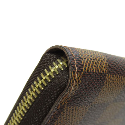 LOUIS VUITTON N60015 Zippy wallet old Long wallet (with coin pocket) Damier canvas Ladies [Used]