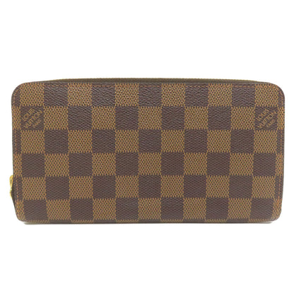 LOUIS VUITTON N60015 Zippy wallet old Long wallet (with coin pocket) Damier canvas Ladies [Used]