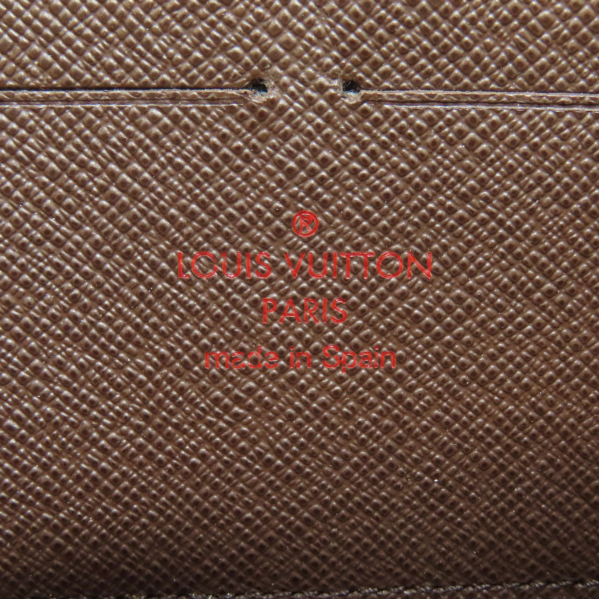 LOUIS VUITTON  N60015 Long wallet (with coin pocket) Zippy wallet old Damier canvas Ladies