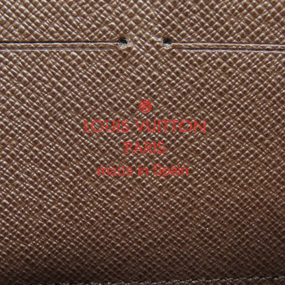 LOUIS VUITTON N60015 Zippy wallet old Long wallet (with coin pocket) Damier canvas Ladies [Used]