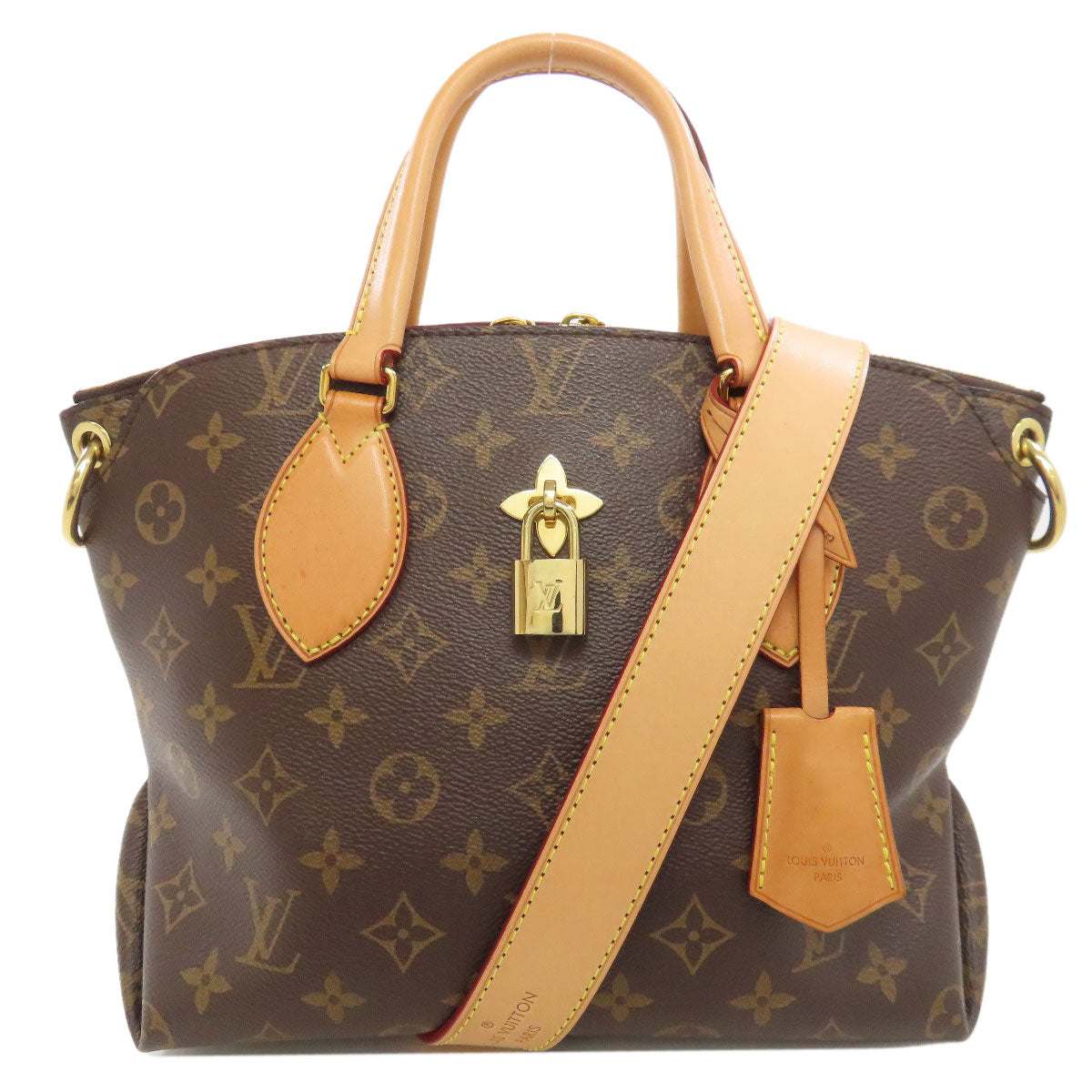 LOUIS VUITTON  M44359 Handbag Flower Zip Tote PM Monogram canvas Ladies