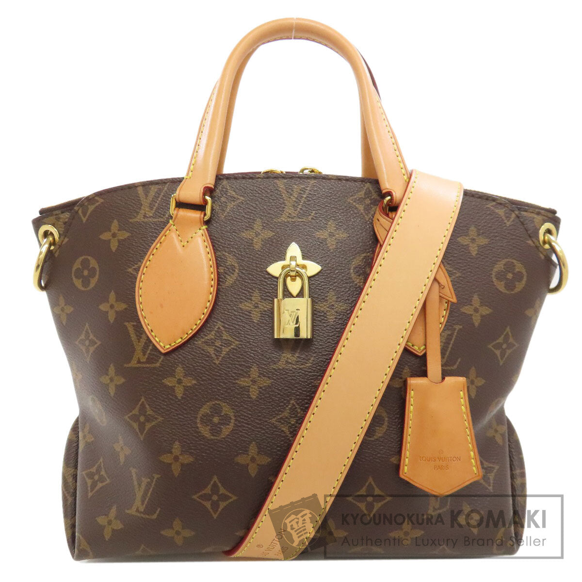 LOUIS VUITTON  M44359 Handbag Flower Zip Tote PM Monogram canvas Ladies