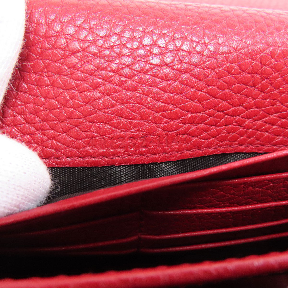 GUCCI 401232 GG Marmont Chain Wallet Long wallet (with coin pocket) Leather Ladies [Used]