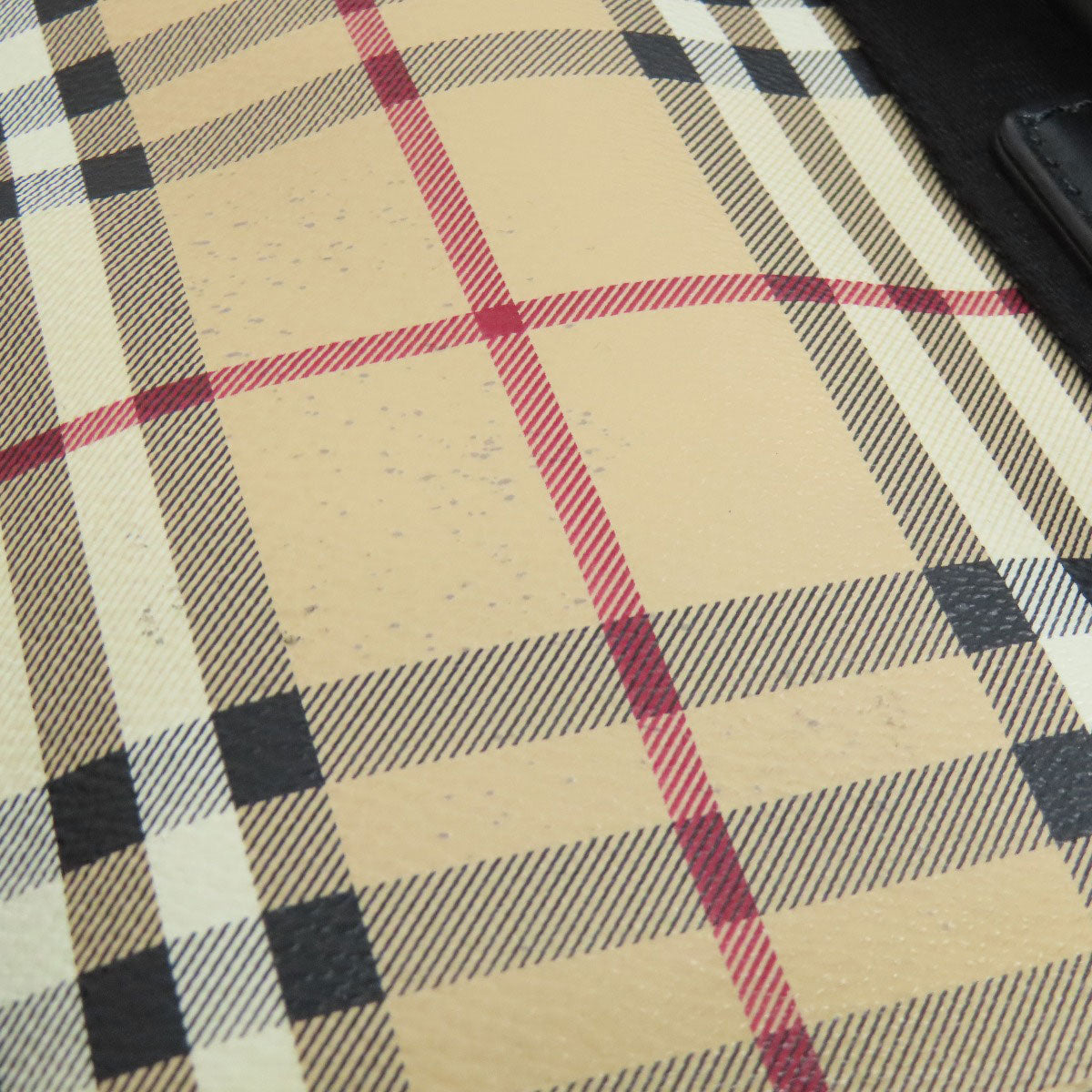 BURBERRY Nova Check 2WAY Business bag PVC mens [Used]