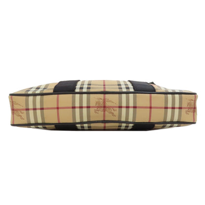 BURBERRY Nova Check 2WAY Business bag PVC mens [Used]