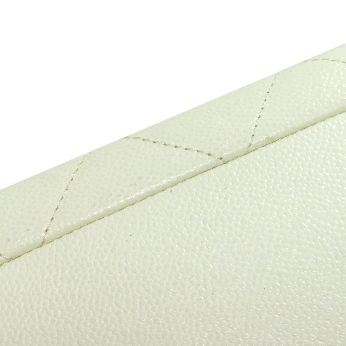 CHANEL Chain Tote GoldHardware 2WAY Tote Bag Grained Calfskin Skin Ladies [Used]