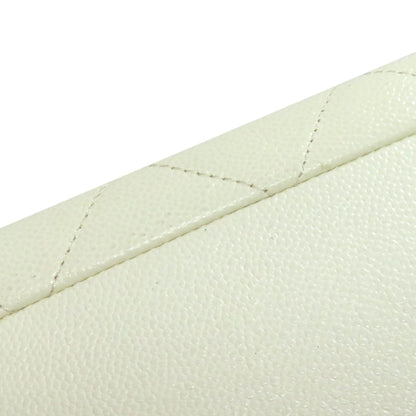 CHANEL Chain Tote GoldHardware 2WAY Tote Bag Grained Calfskin Skin Ladies [Used]