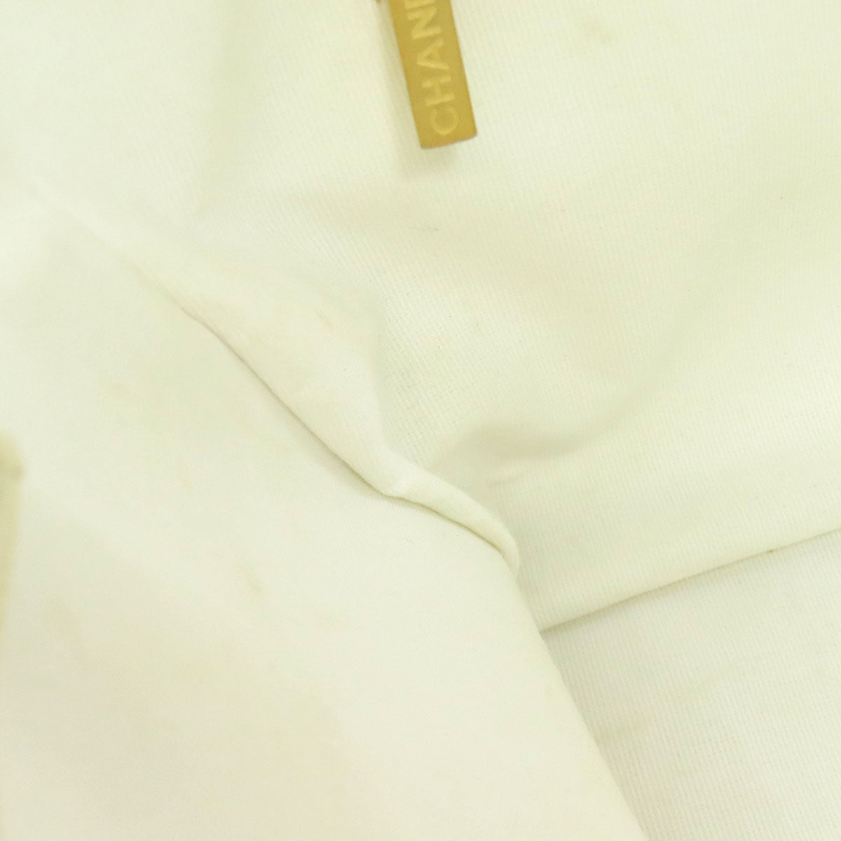 CHANEL Chain Tote GoldHardware 2WAY Tote Bag Grained Calfskin Skin Ladies [Used]