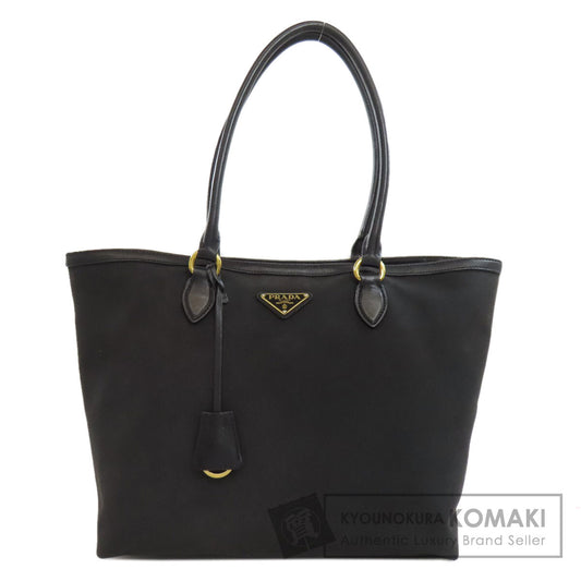 PRADA   Tote Bag Logo Hardware Canvas Ladies