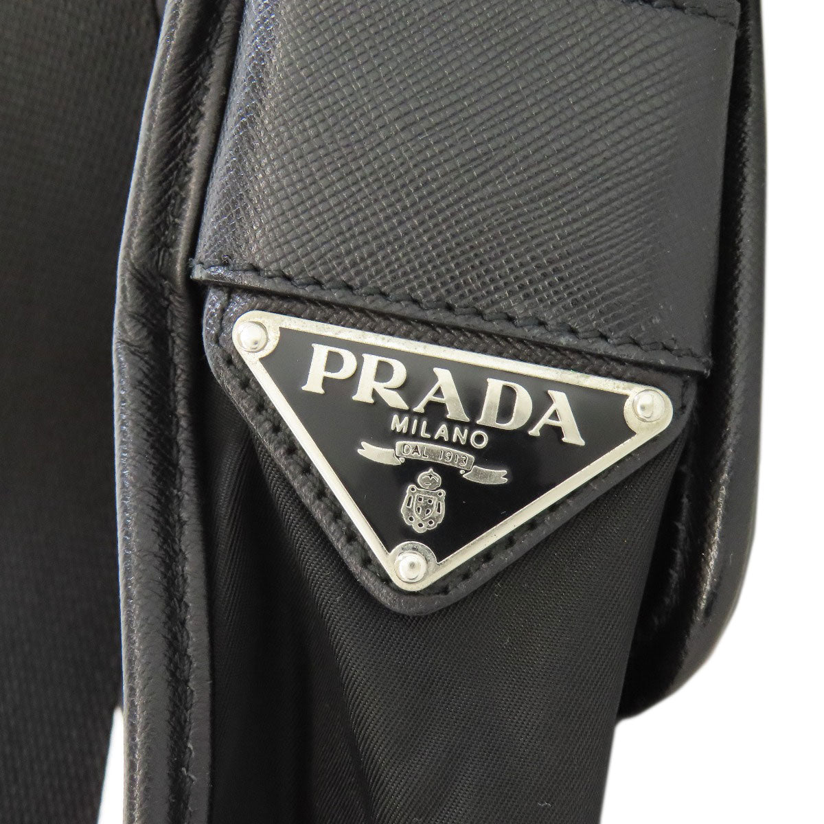 PRADA   Shoulder Bag Logo Hardware Nylon Ladies