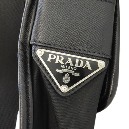 PRADA   Shoulder Bag Logo Hardware Nylon Ladies