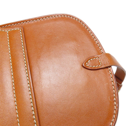 SAINT LAURENT logo Shoulder Bag Leather Ladies [Used]