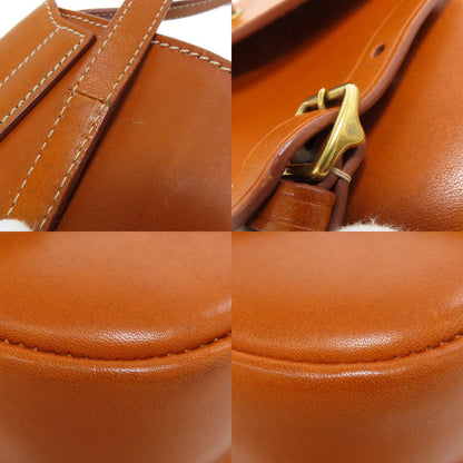 SAINT LAURENT logo Shoulder Bag Leather Ladies [Used]