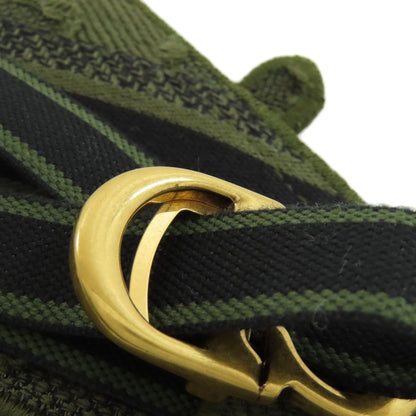 CHRISTIAN DIOR saddle Hip bag, waist bag Canvas Ladies [Used]