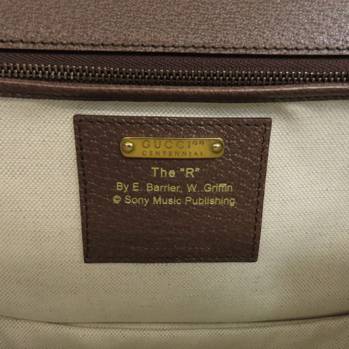 グッチ 681173 バンブーバッグ 100周年記念モデル ハンドバッグ キャンバス レディース 【中古】【GUCCI】