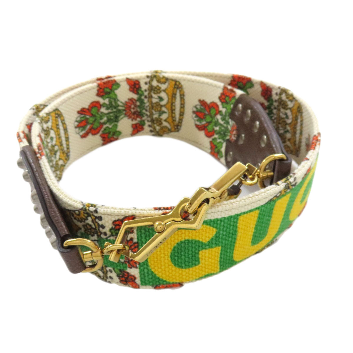 グッチ 681173 バンブーバッグ 100周年記念モデル ハンドバッグ キャンバス レディース 【中古】【GUCCI】