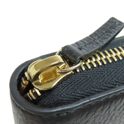 GUCCI 449347 Interlocking G Long wallet (no coin pocket) Leather Ladies [Used]