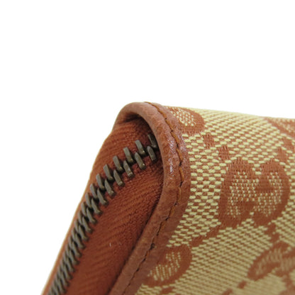 GUCCI 547791 NY Yankees collaboration GG Long wallet (with coin pocket) Canvas Ladies [Used]