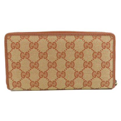 GUCCI 547791 NY Yankees collaboration GG Long wallet (with coin pocket) Canvas Ladies [Used]