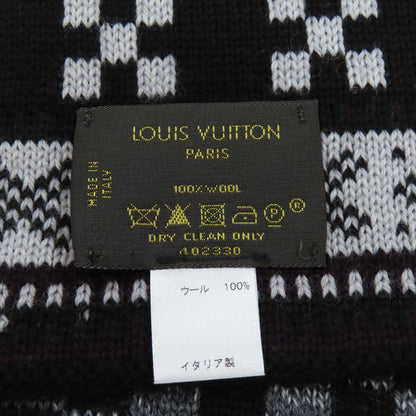 LOUIS VUITTON M72929 Echarpe Flocon Scarf wool Ladies [Used]