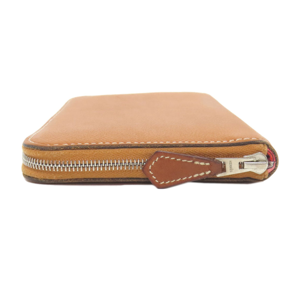 HERMES   Long wallet (with coin pocket) Azap Silkin Long SilverHardware Epsom Ladies