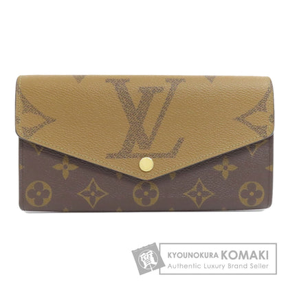 LOUIS VUITTON  M80726 Long wallet (with coin pocket) Portefeiulle Â· Sarah Monogram Giant Ladies