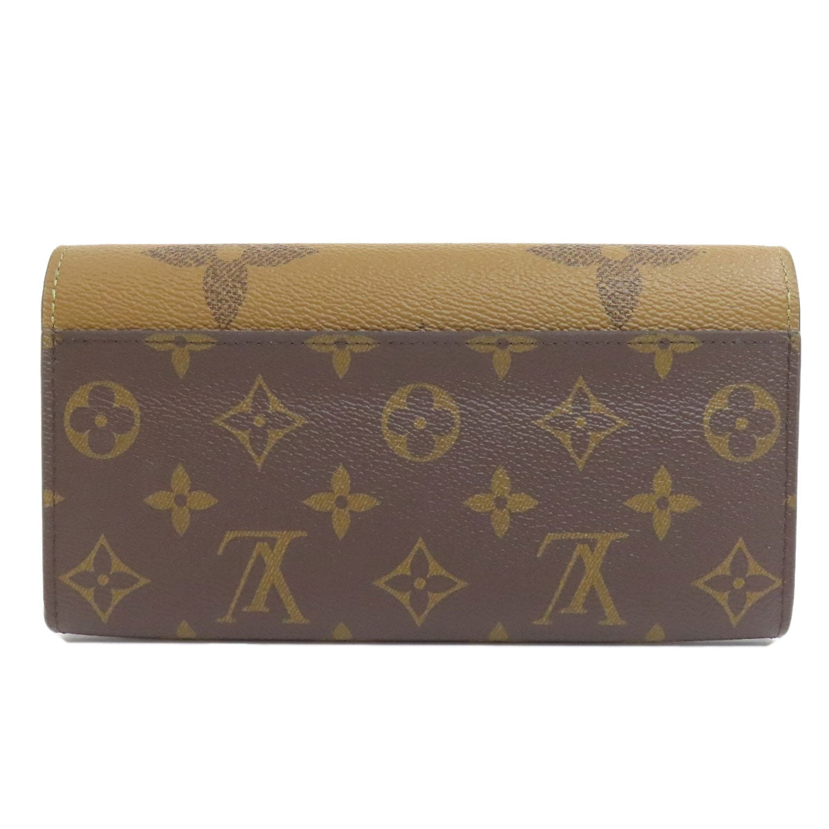 LOUIS VUITTON M80726 Portefeiulle Â· Sarah Long wallet (with coin pocket) Monogram Giant Ladies [Used]
