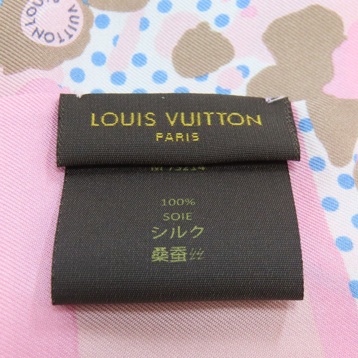 LOUIS VUITTON M75214 Bando Retro Flower Scarf Silk Ladies [Used]