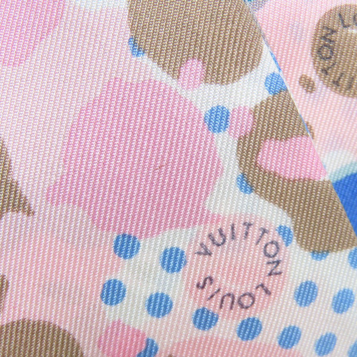 LOUIS VUITTON M75214 Bando Retro Flower Scarf Silk Ladies [Used]