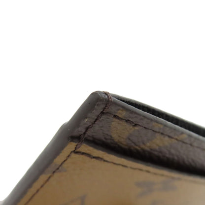 LOUIS VUITTON M69161 Porto cult · Simple Card Case Monogram reverse Ladies [Used]