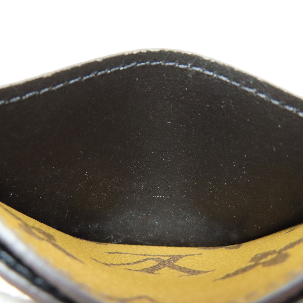 LOUIS VUITTON M69161 Porto cult · Simple Card Case Monogram reverse Ladies [Used]