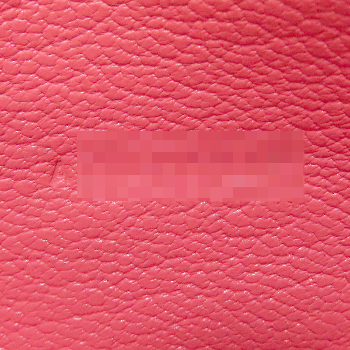 HERMES   Long wallet (with coin pocket) Bearn Soufflet Rose Lipstick SilverHardware Chevre Ladies