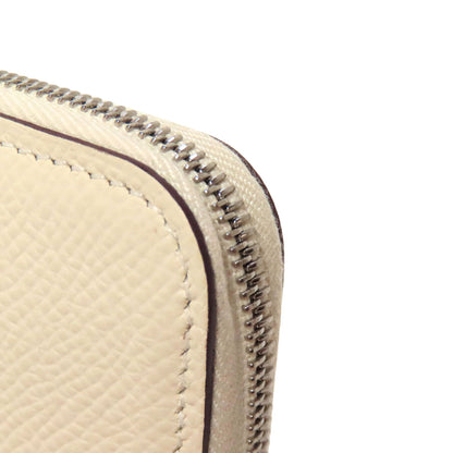 HERMES Azap Silkin Long Nata Long wallet (with coin pocket) Epsom Ladies [Used]