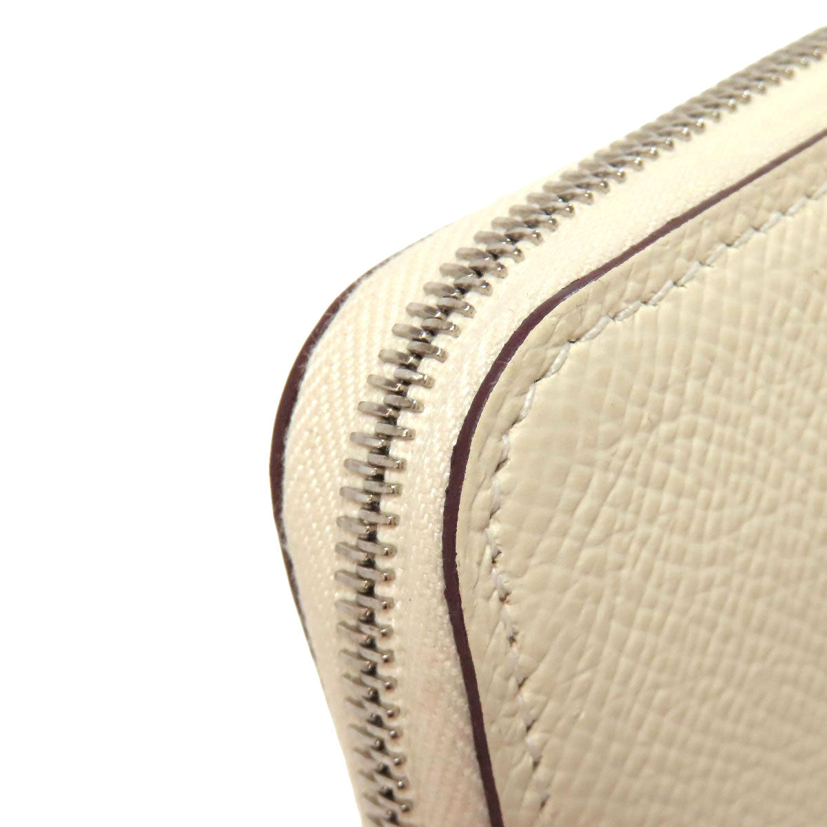 HERMES Azap Silkin Long Nata Long wallet (with coin pocket) Epsom Ladies [Used]