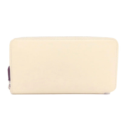 HERMES Azap Silkin Long Nata Long wallet (with coin pocket) Epsom Ladies [Used]