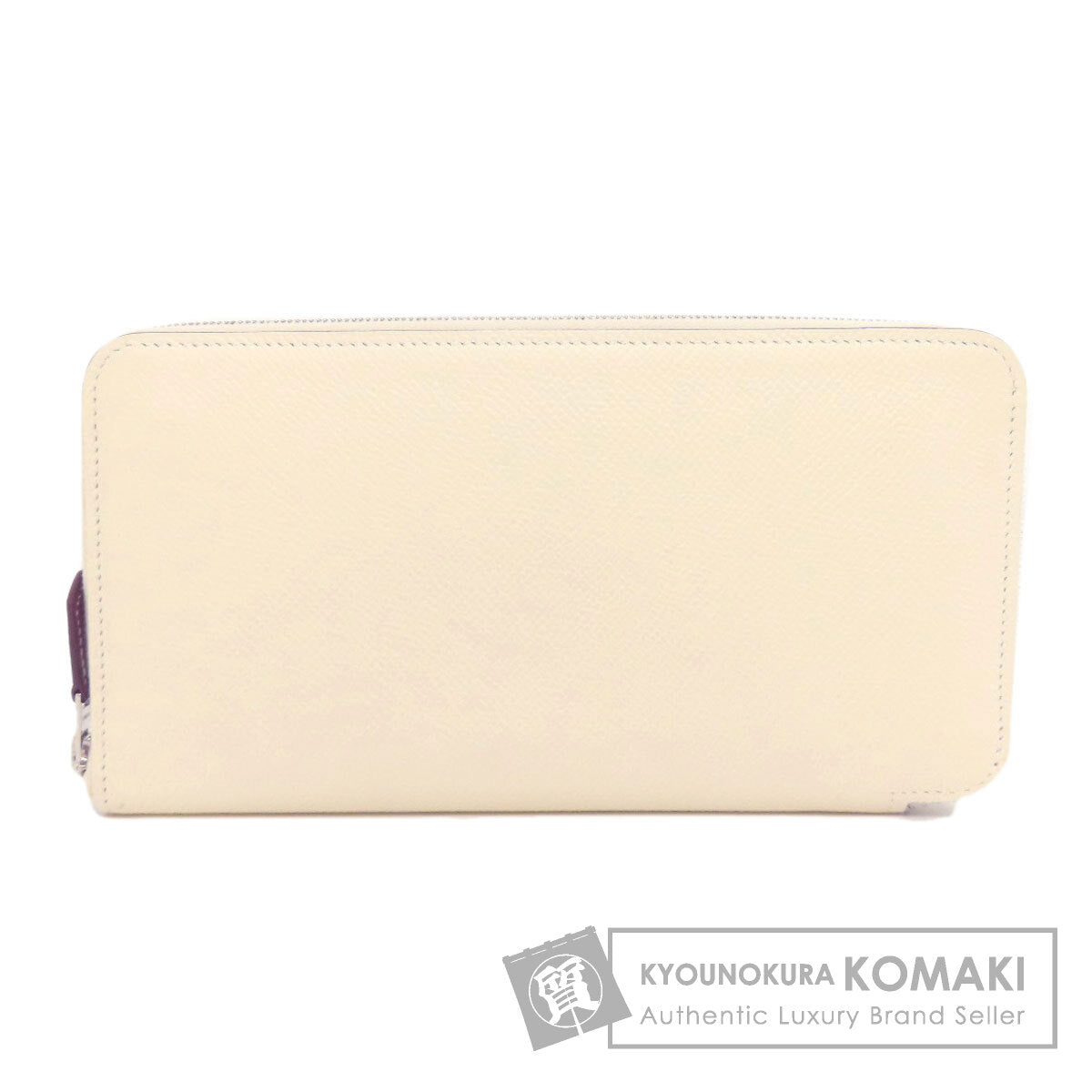 HERMES   Long wallet (with coin pocket) Azap Silkin Long Machete Epsom Ladies