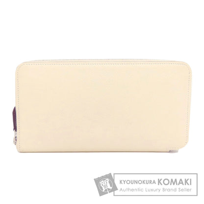 HERMES Azap Silkin Long Nata Long wallet (with coin pocket) Epsom Ladies [Used]