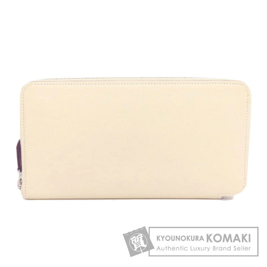 HERMES Azap Silkin Long Nata Long wallet (with coin pocket) Epsom Ladies [Used]